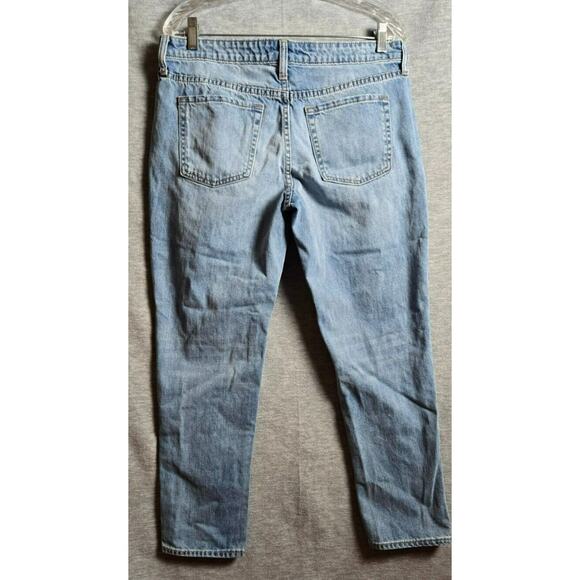 Gap Womens Size 8/29 Jeans Sexy Boyfriend Distressed Fit Mid-Rise - Picture 2 of 10